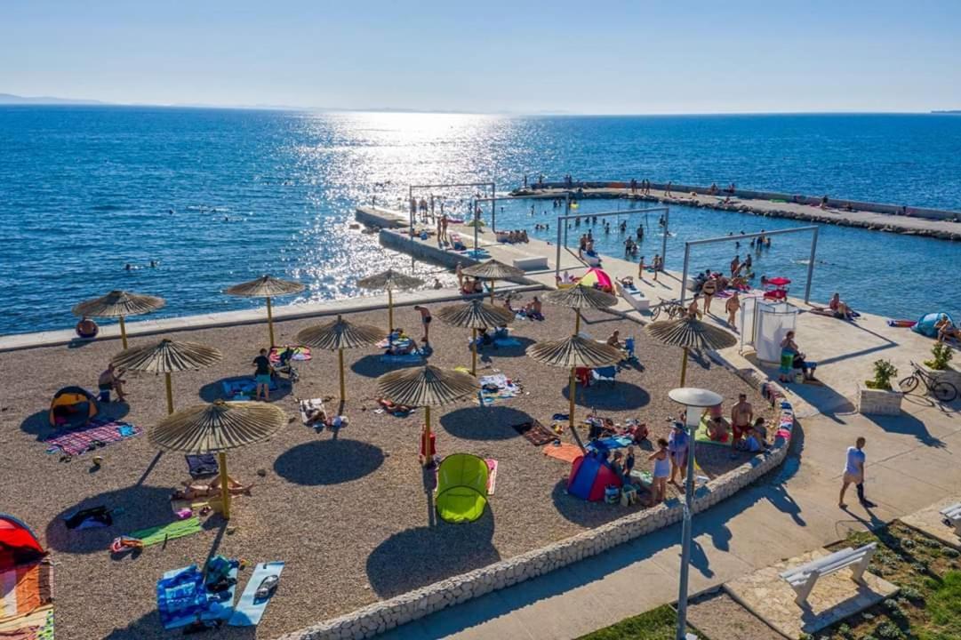 Villa Bianca - Apartment With Private Pool Привлака Екстер'єр фото