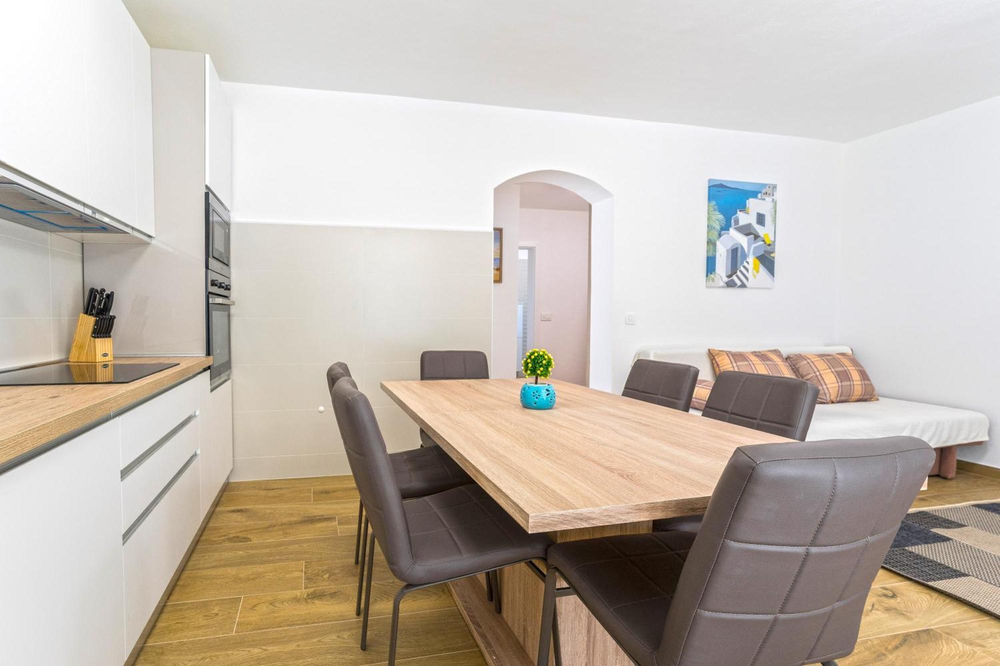 Villa Bianca - Apartment With Private Pool Привлака Екстер'єр фото